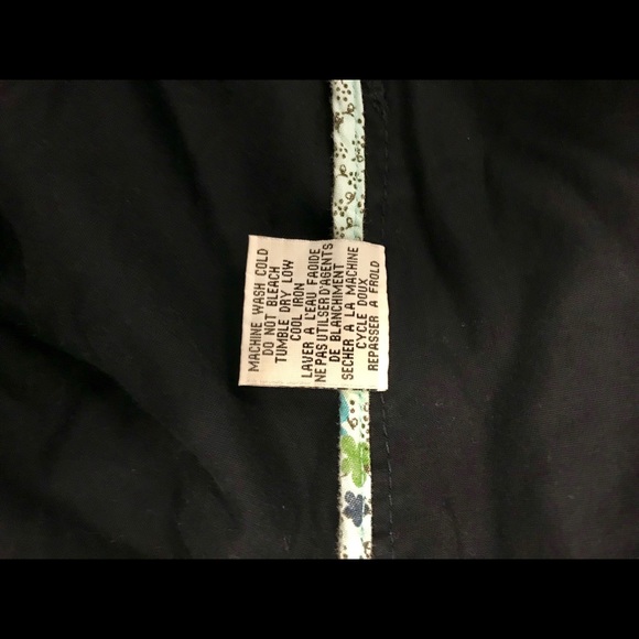 Host pick.🎉🥳One of a kind stylish navy blue trench coat. New worn once. - Picture 3 of 4